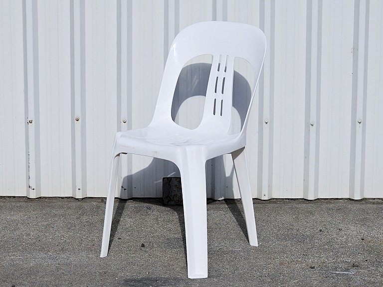 White Chair - Stackable