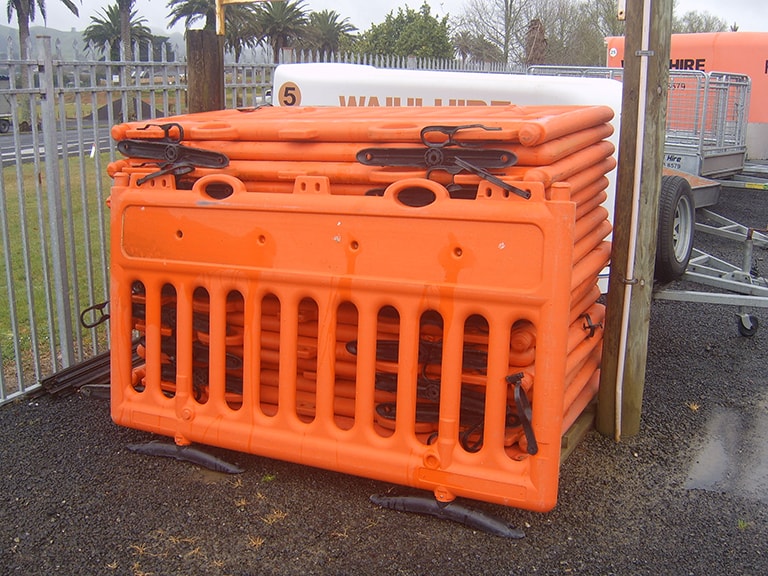 Safety Barriers 2m long x 1.25m high