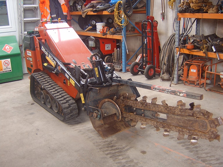 Ditchwitch with Stump Grinder